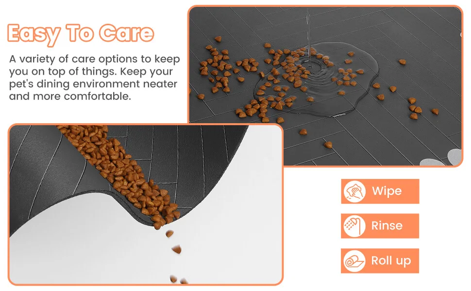 Estera De Alimentación Para Mascotas, Mantel Individual Absorbente Para Alimentos Estera De Alimentación Para Mascotas, Mantel Individual Absorbente Para Alimentos