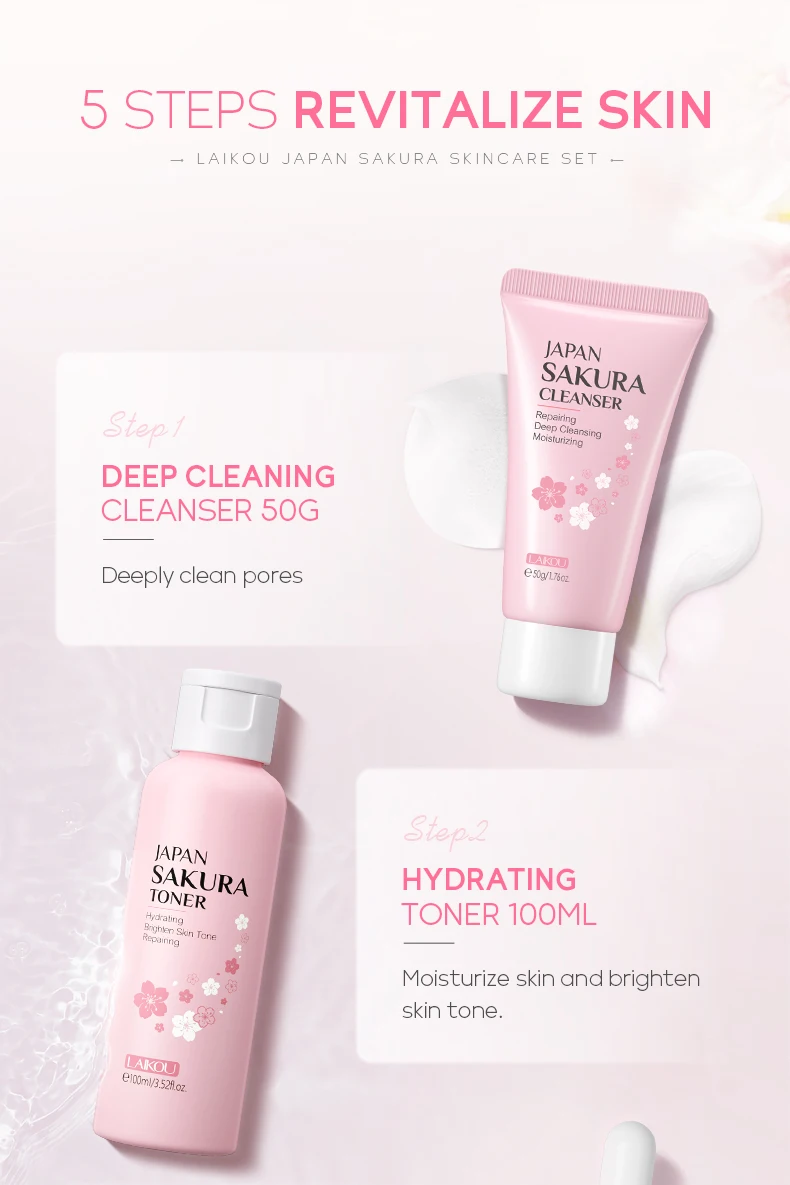 Rejuvenece Tu Piel Con El Suero Sakura De Laikou: La Crema Hidratante Que Transforma Tu Rutina De Belleza.
