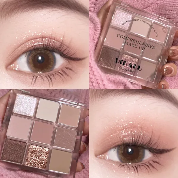 Imagen del producto Paleta de sombra de ojos: Colores intensos y duraderos para un look impactante | Compra online en Tiendafiable