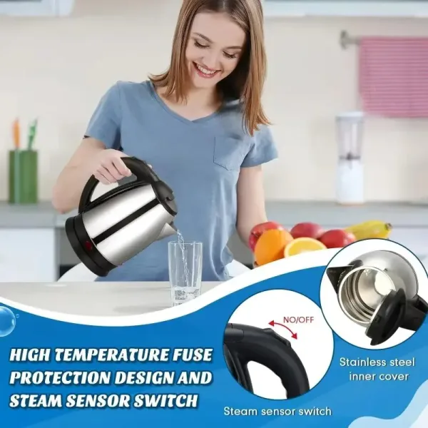 Imagen Del Producto Tetera De Acero Inoxidable: Calidad Y Estilo En Una Sola Pieza | Compra Online En Tiendafiable