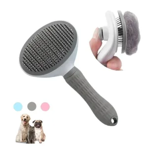 Imagen del producto Cepillo de pelo para Gato, peine de acero inoxidable para pelo largo | Compra online en Tiendafiable
