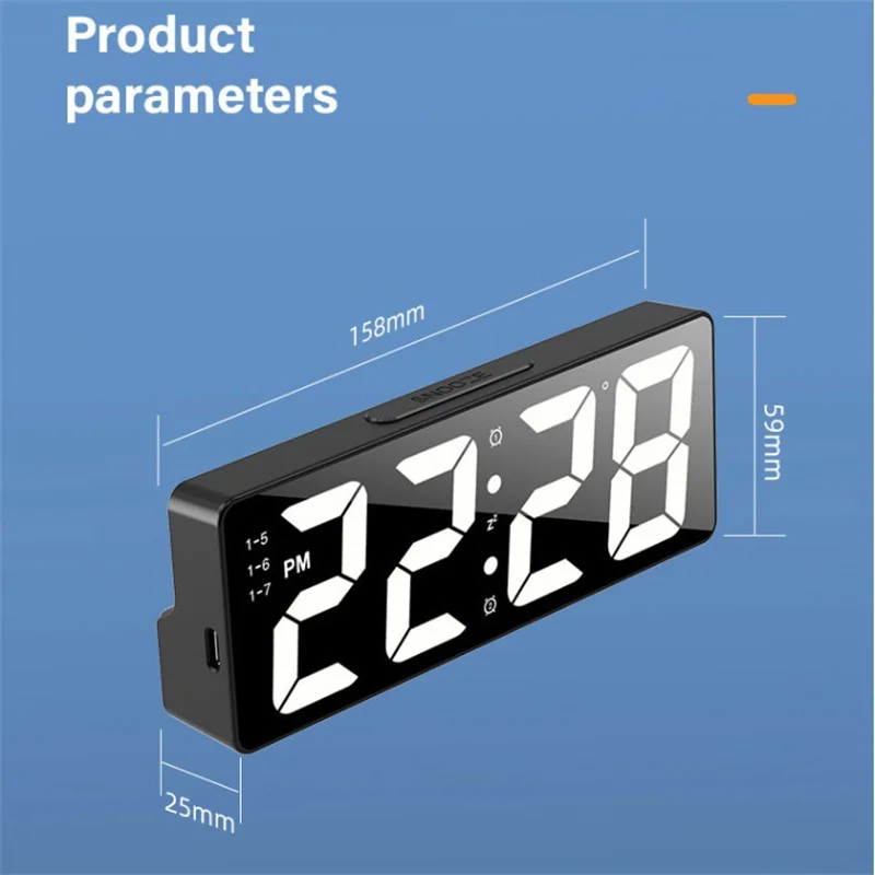 Reloj Digital LED: El último despertador con estilo