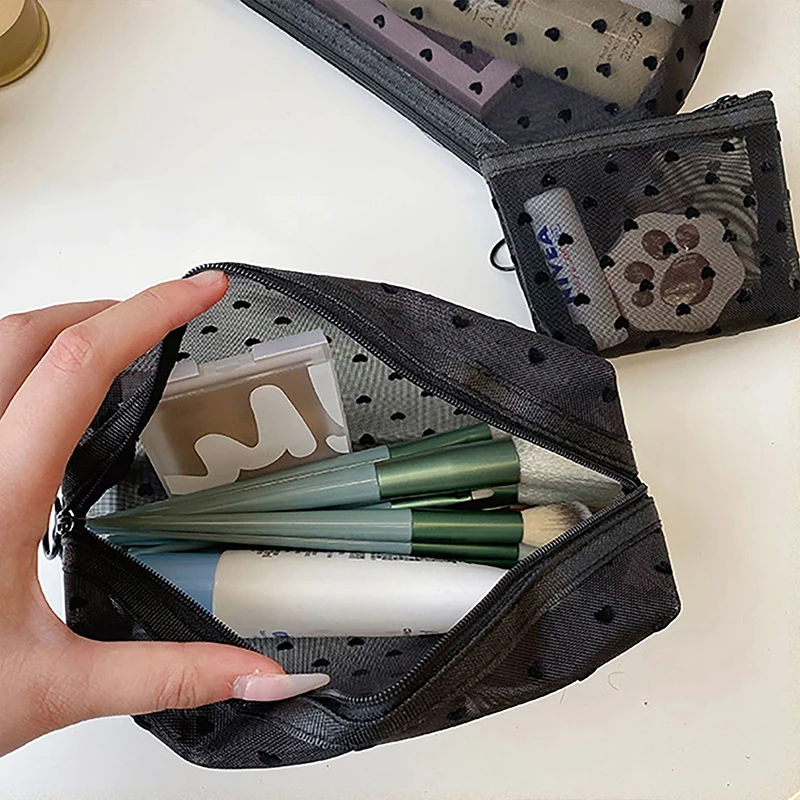 Bolsa de almacenamiento transparente para maquillaje: mantén tus productos organizados