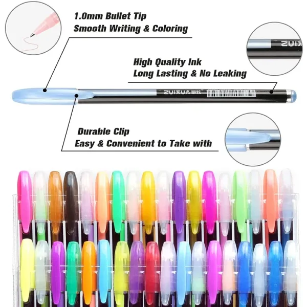 Imagen Del Producto Bolígrafos De Gel Metálicos: Colores Brillantes Para La Escuela | Compra Online En Tiendafiable