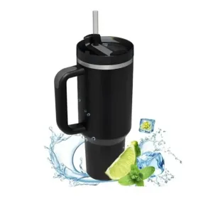 Imagen del producto Botella de agua aislada de acero inoxidable: Mantén tus bebidas frías o calientes en cualquier momento | Compra online en Tiendafiable