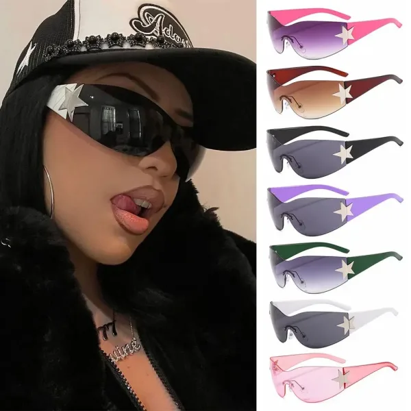 Imagen Del Producto Gafas De Sol Punk Y2K 2025: Estilo Retro Y Vanguardista | Compra Online En Tiendafiable