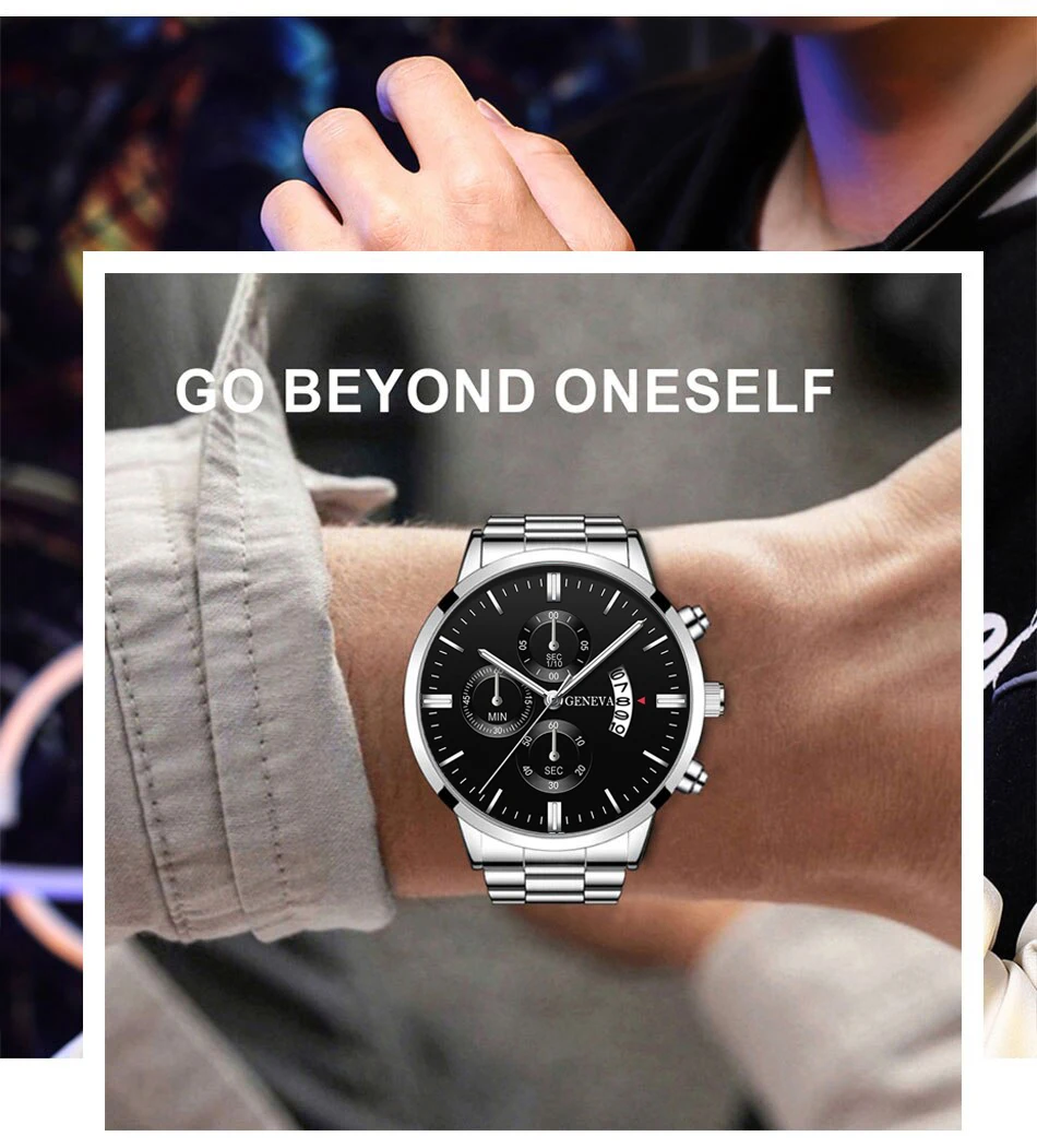 Reloj de pulsera de cuarzo para hombre: estilo y precisión en un solo accesorio