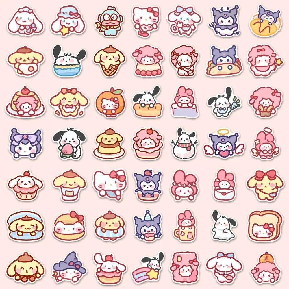 Pegatinas bonitas de dibujos animados Sanrio: Dale un toque adorable a tus objetos