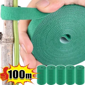 Bridas para cables de nailon autoadhesiva, vendaje de hilo de jardín