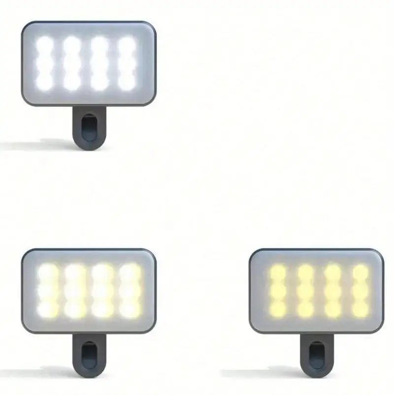 Mini Luz De Relleno Portátil Para Selfie: Ilumina Tus Fotos Al Instante Mini Luz De Relleno Portátil Para Selfie: Ilumina Tus Fotos Al Instante