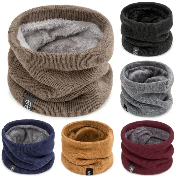 Imagen del producto Bufanda cálida con anillo para invierno para hombre y mujer | Compra online en Tiendafiable