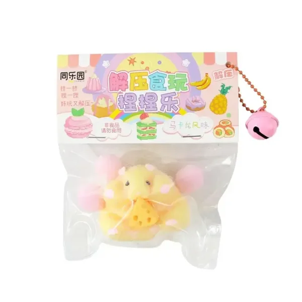 Imagen Del Producto Favores De Fiesta: Lindo Juguete De Hámster De Silicona Para Apretar | Compra Online En Tiendafiable