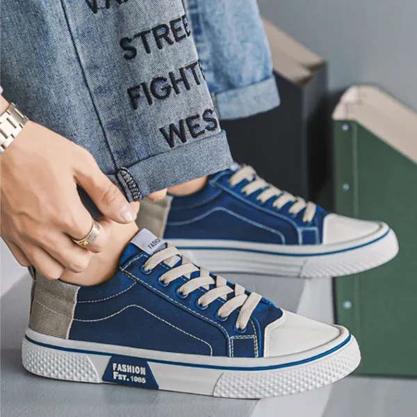 Zapatos De Lona Clásicos Para Hombre