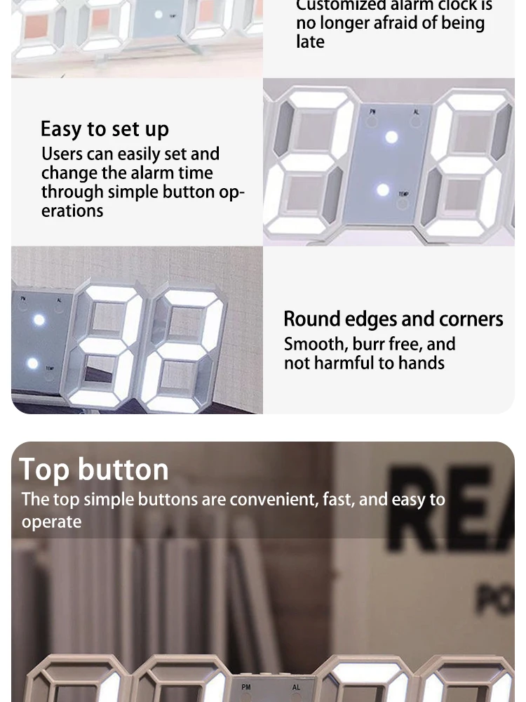 Magnifico Reloj Electrónico De Moda: Estilo Sencillo