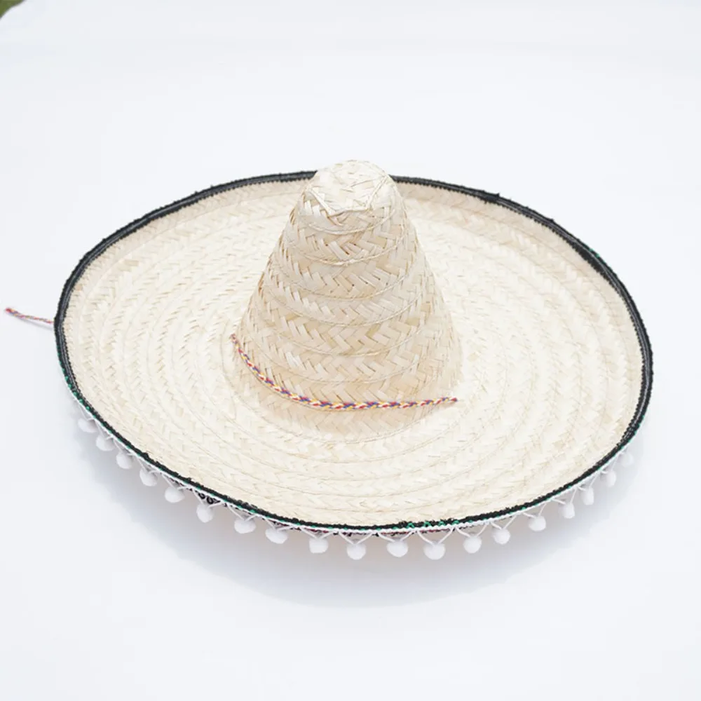 Sombrero De Paja De Ala Ancha Colorido Para Hombre Sombrero De Paja De Ala Ancha Colorido Para Hombre
