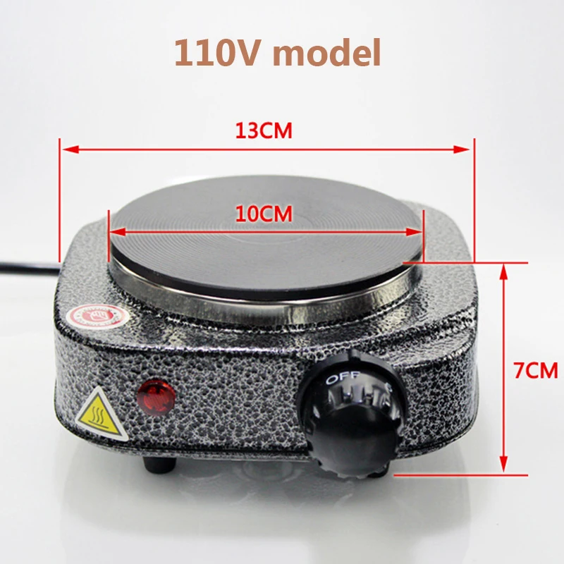 DMWD - Miniestufa eléctrica de 110V: Calor portátil y eficiente