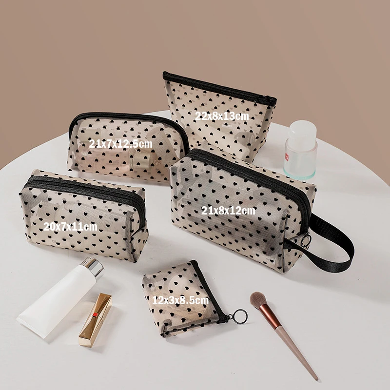 Bolsa de almacenamiento transparente para maquillaje: mantén tus productos organizados