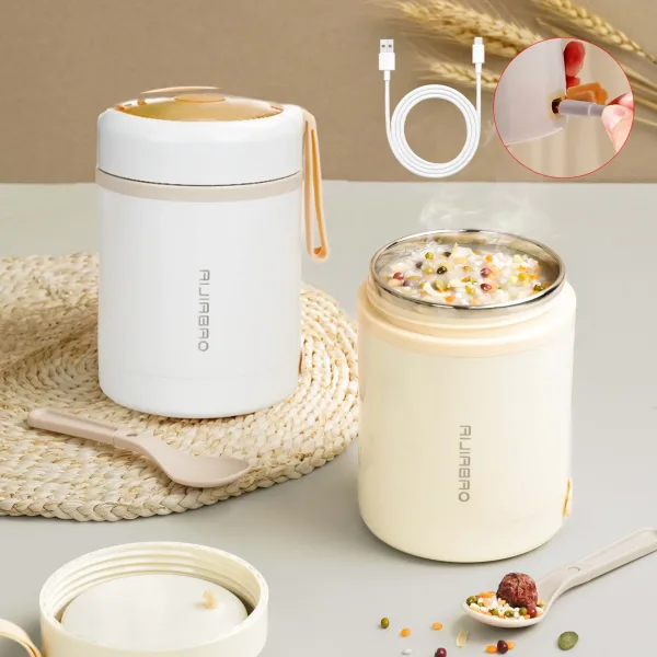 Imagen del producto Fiambrera con calefacción eléctrica, calentador de alimentos portátil | Compra online en Tiendafiable