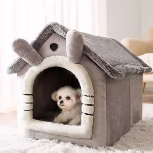 Imagen del producto Casa para perros y gatos lavable y cálida para todas las estaciones | Compra online en Tiendafiable