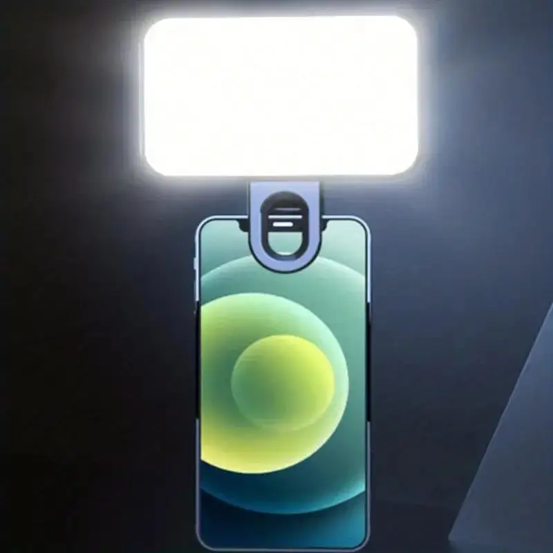 Mini Luz De Relleno Portátil Para Selfie: Ilumina Tus Fotos Al Instante Mini Luz De Relleno Portátil Para Selfie: Ilumina Tus Fotos Al Instante