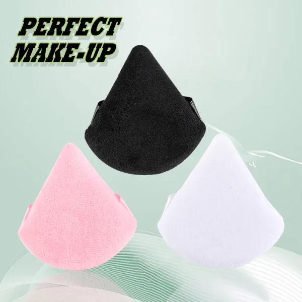 Imagen Del Producto Esponja Triangular De Terciopelo Para Maquillaje: Suavidad Y Precisión En Un Solo Producto | Compra Online En Tiendafiable