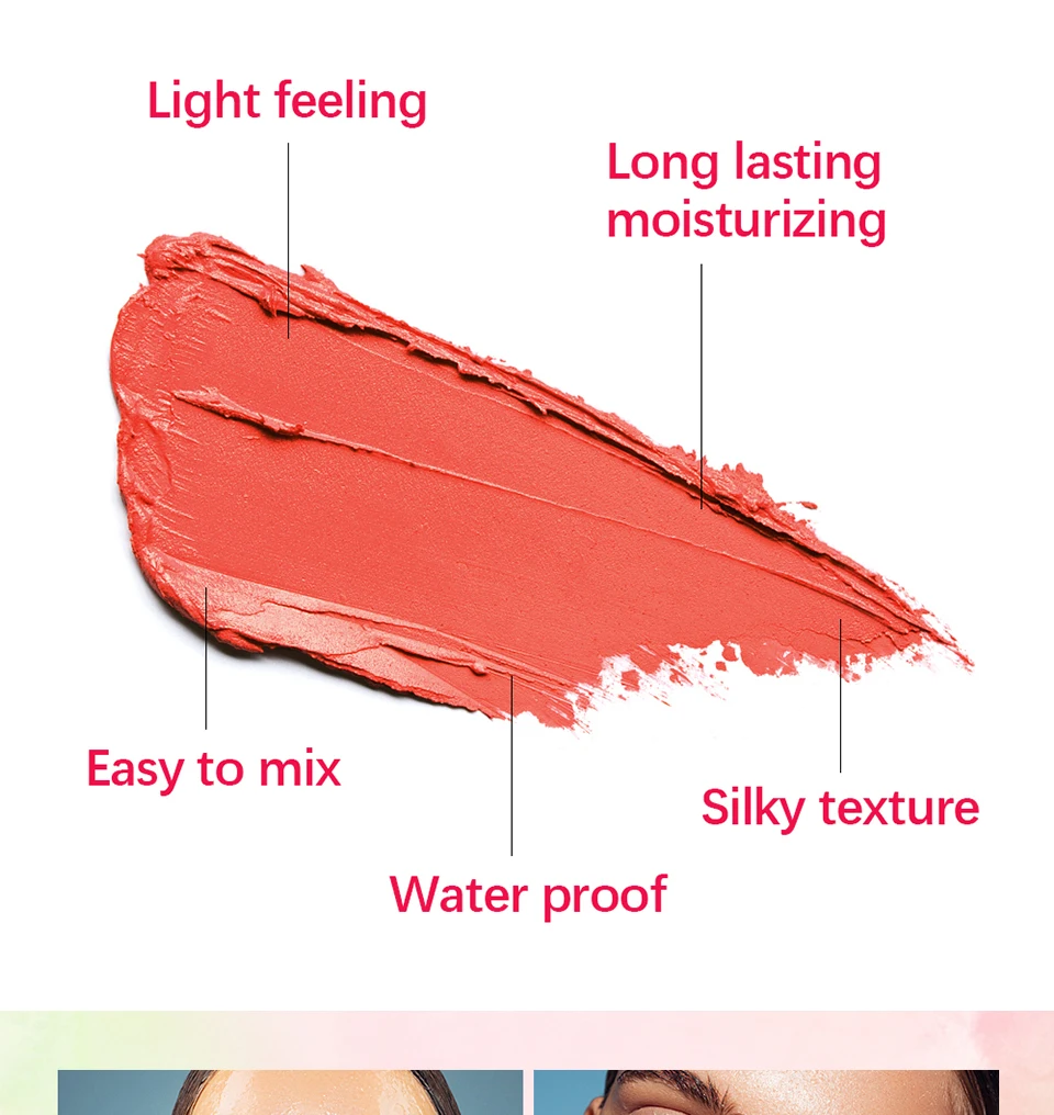 Colorete rosa en barra: un toque de color natural para tus mejillas