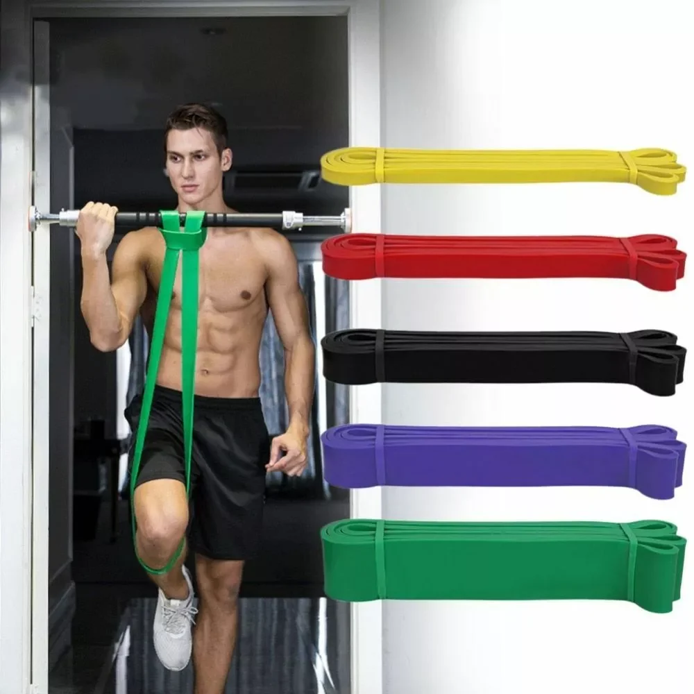 Banda De Resistencia Para Fitness De 5 ~ 120 Libras, Banda De Goma Para Gimnasio En Casa Banda De Resistencia Para Fitness De 5 ~ 120 Libras, Banda De Goma Para Gimnasio En Casa