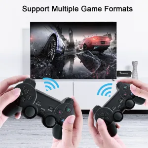 Imagen del producto BOYHOM 4K HD consola de videojuegos 2,4G doble controlador inalámbrico reproductor de juegos | Compra online en Tiendafiable