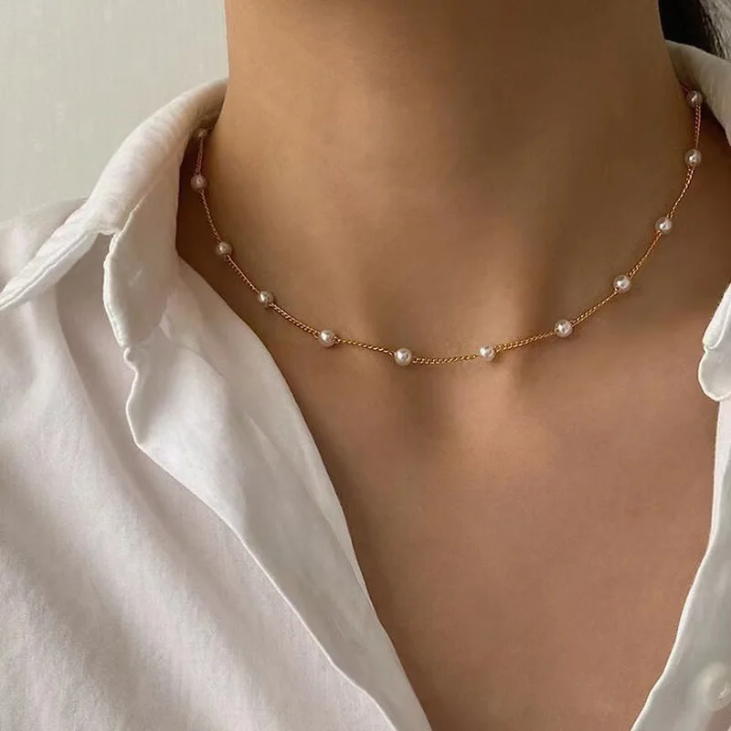 Collar de perlas para mujer: elegancia y estilo en un conjunto FTCY