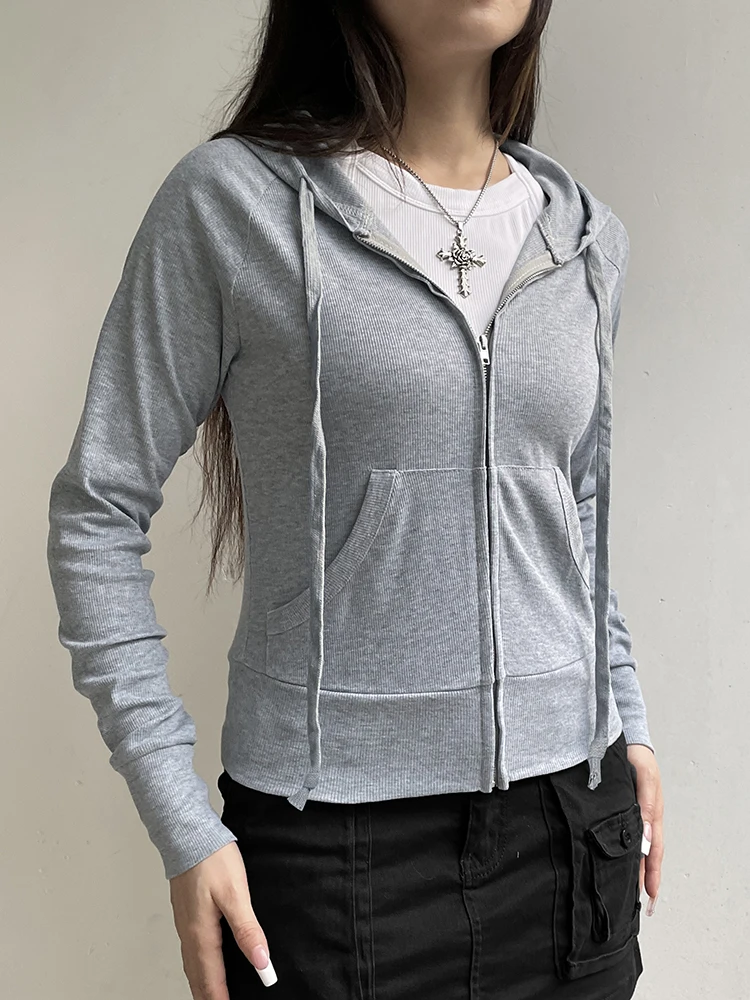 Iamsure, Sudadera Básica De Manga Larga Con Capucha Y Bolsillos Iamsure, Sudadera Básica De Manga Larga Con Capucha Y Bolsillos