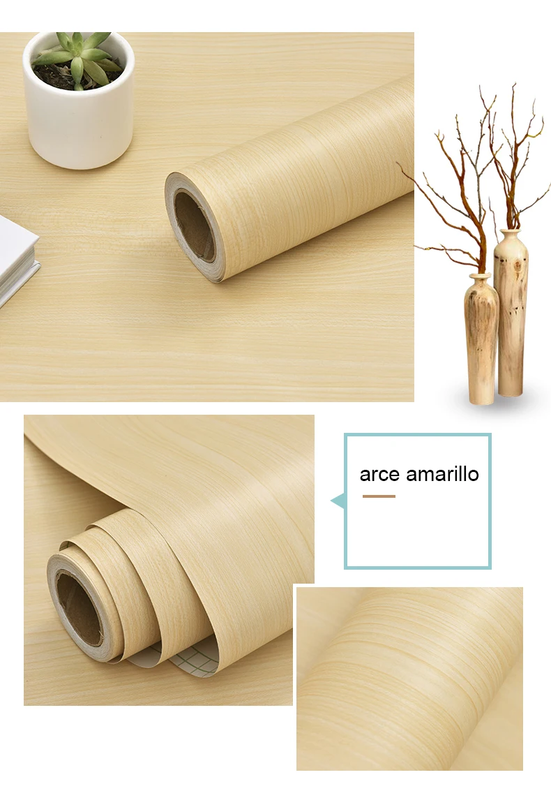 Rollo de papel tapiz autoadhesivo impermeable: decoración fácil y resistente al agua