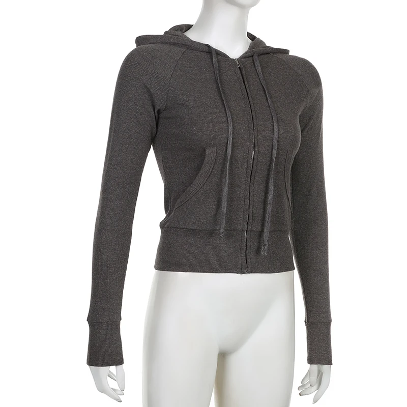 Iamsure, Sudadera Básica De Manga Larga Con Capucha Y Bolsillos Iamsure, Sudadera Básica De Manga Larga Con Capucha Y Bolsillos
