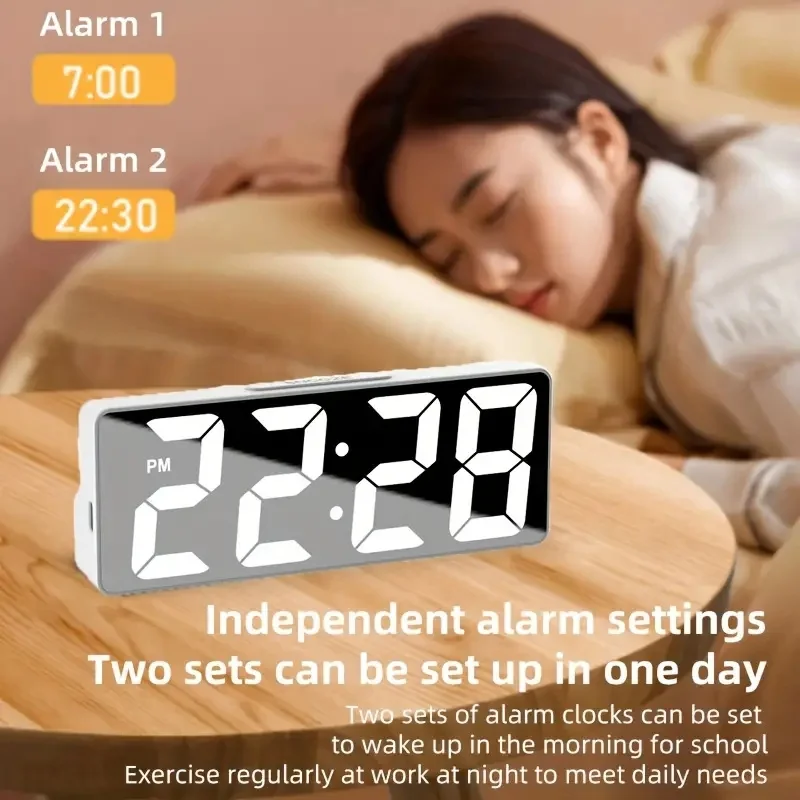 Reloj Digital LED: El último despertador con estilo
