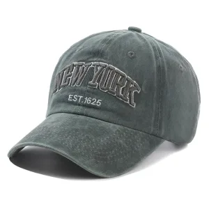 Imagen Del Producto 2024 Gorra De Algodón Lavada De Nueva York Para Hombres Y Mujeres | Compra Online En Tiendafiable