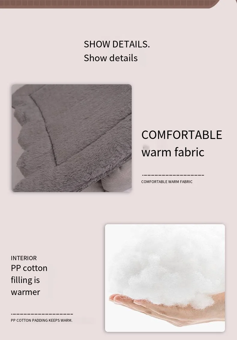 Casa Para Perros Y Gatos Lavable Y Cálida Para Todas Las Estaciones Casa Para Perros Y Gatos Lavable Y Cálida Para Todas Las Estaciones