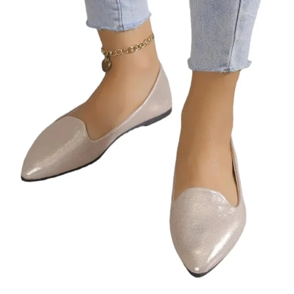 Mocasines Sin Cordones A La Moda Para Mujer