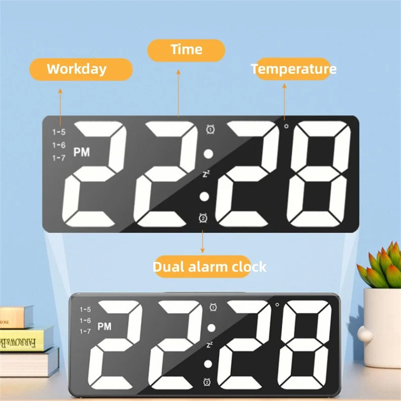 Reloj Digital LED: El último despertador con estilo