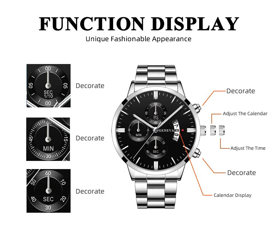 Reloj de pulsera de cuarzo para hombre: estilo y precisión en un solo accesorio