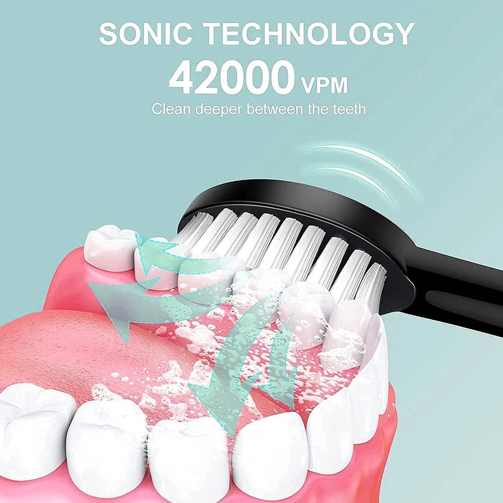 Nuevo Cepillo de dientes eléctrico limpieza profunda