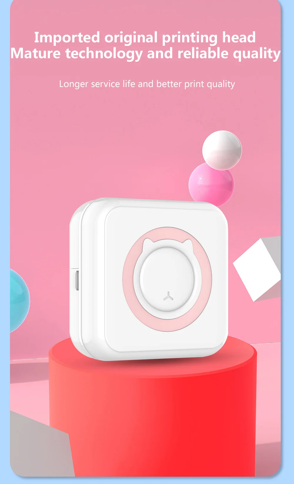 Mini Impresora Portátil Con Bluetooth Para Niños: Imprime Y Diviértete En Cualquier Lugar Mini Impresora Portátil Con Bluetooth Para Niños: Imprime Y Diviértete En Cualquier Lugar