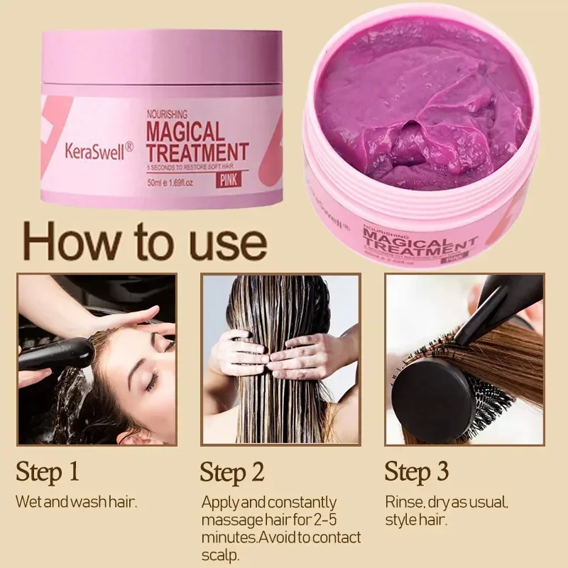 Mascarilla Mágica Con Queratina: Revitaliza Y Fortalece Tu Cabello Mascarilla Mágica Con Queratina: Revitaliza Y Fortalece Tu Cabello