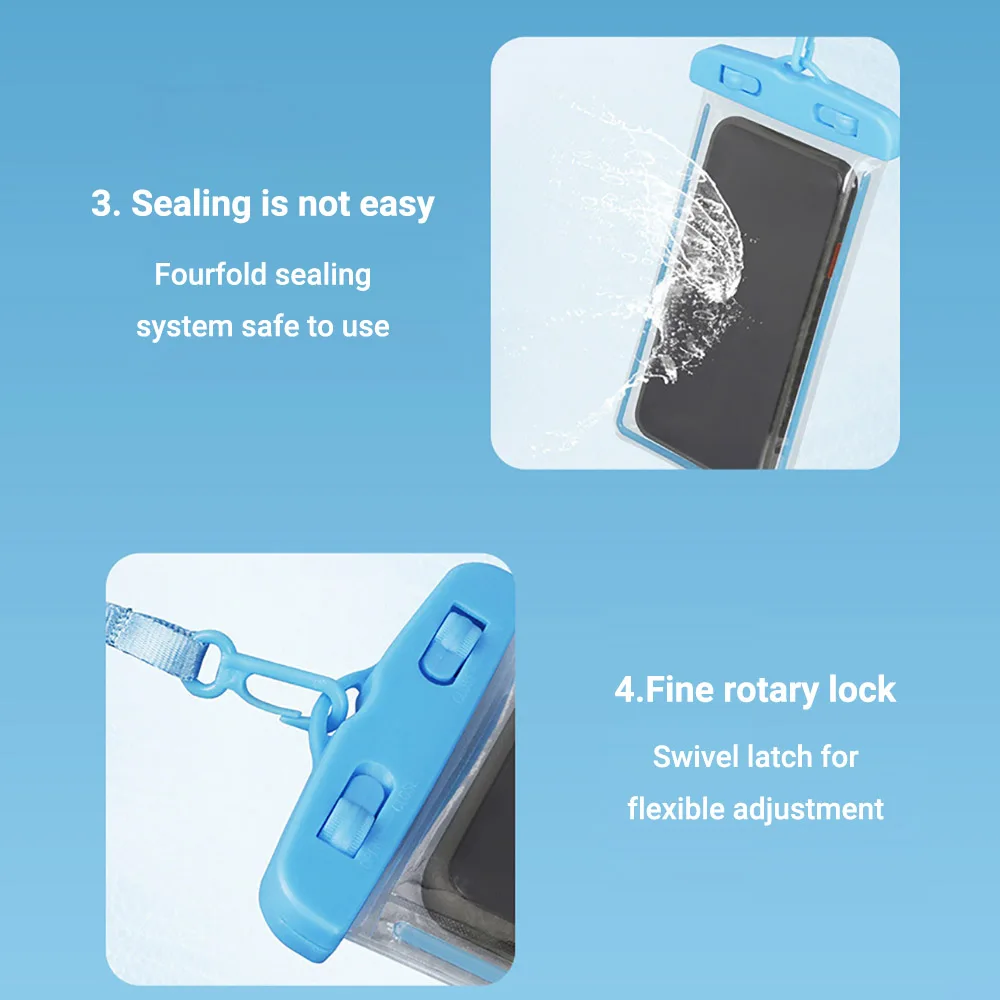 Funda impermeable para teléfono: Protección total contra el agua