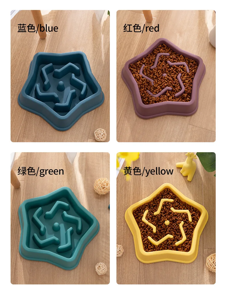 Bowl Innovador para Alimentación Lenta de Mascotas: ¡Transforma la Hora de Comer!