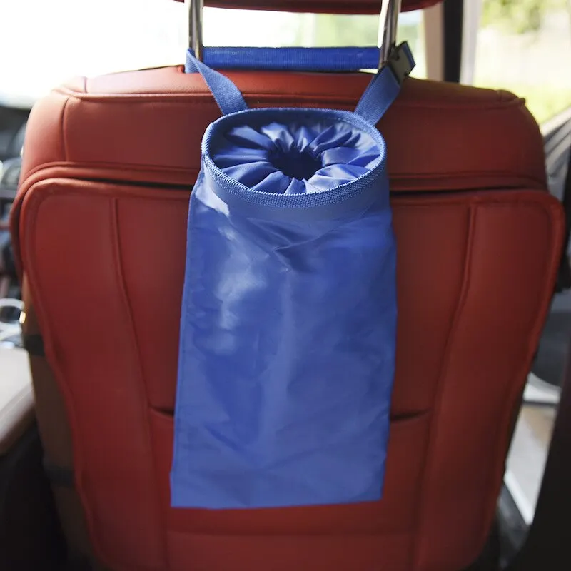 Soporte de basura para respaldo de asiento de coche, contenedor de basura