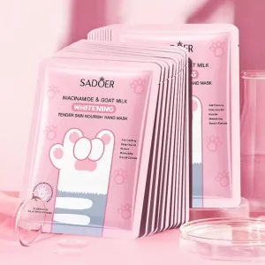 Imagen del producto Mascarilla de mano nutritiva con leche de cabra: hidratación y suavidad en un solo producto | Compra online en Tiendafiable