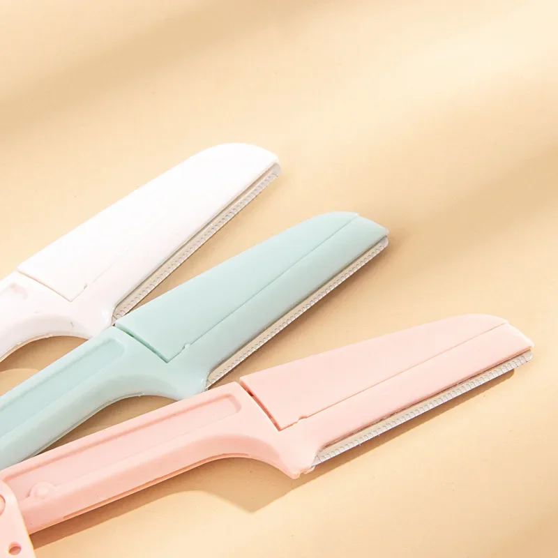 Afeitadora facial plegable segura para mujer: la solución perfecta para un afeitado cómodo y sin riesgos