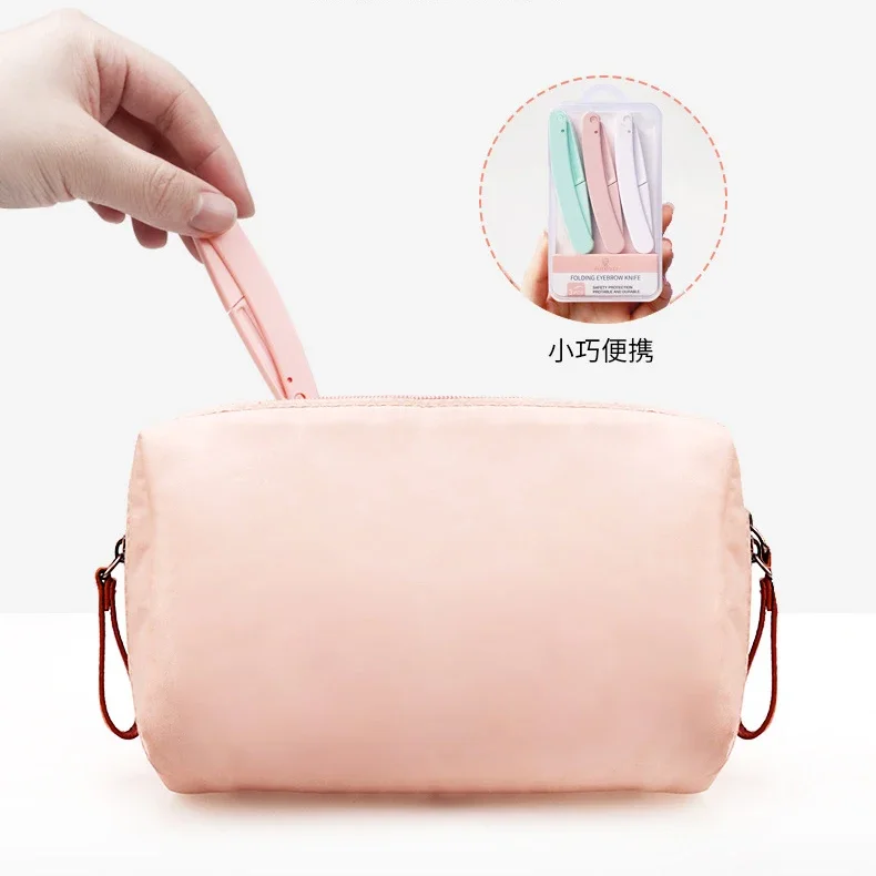 Afeitadora facial plegable segura para mujer: la solución perfecta para un afeitado cómodo y sin riesgos