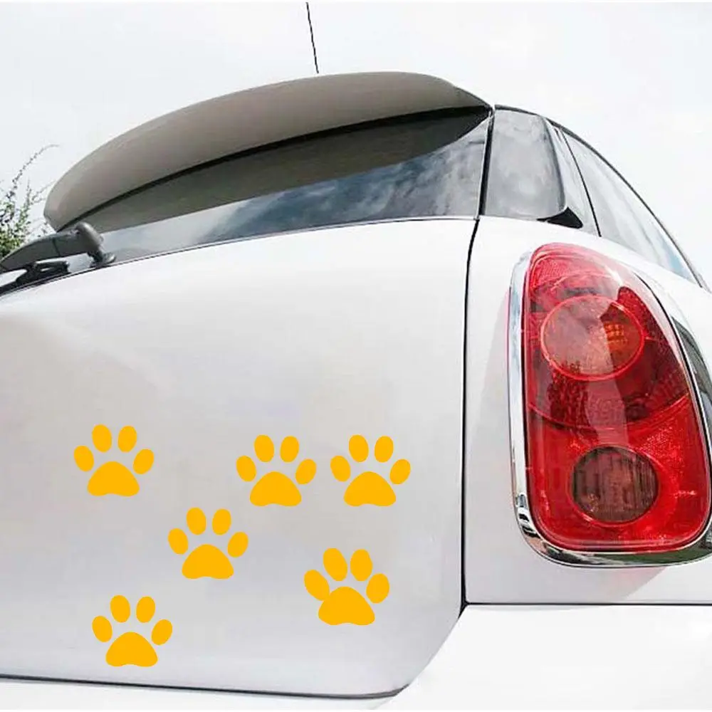 Calcomanías Con Huella De Gato Para Coche Calcomanías Con Huella De Gato Para Coche