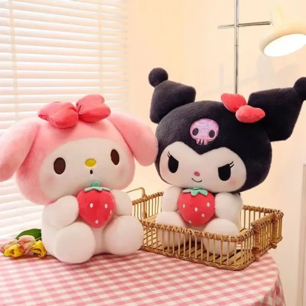 Imagen Del Producto Peluches De Kuromi Y Cinnamoroll: ¡Adorables Compañeros De Peluche! | Compra Online En Tiendafiable