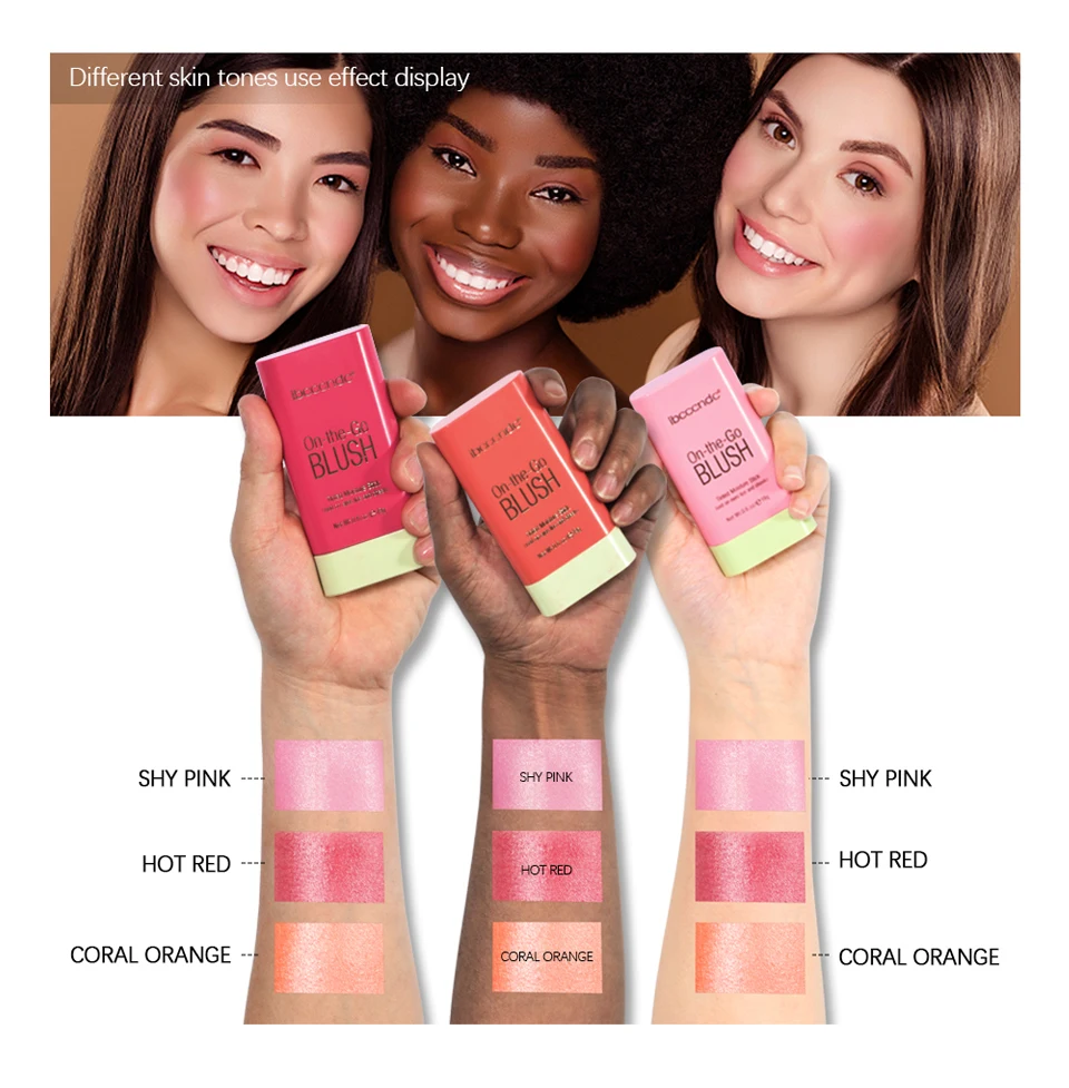 Colorete rosa en barra: un toque de color natural para tus mejillas